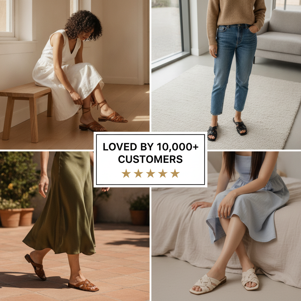 Anisa Leather Sandals
