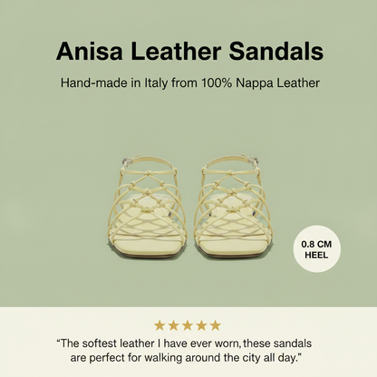 Anisa Leather Sandals