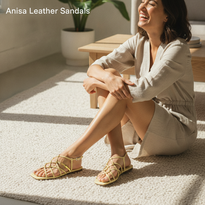 Anisa Leather Sandals
